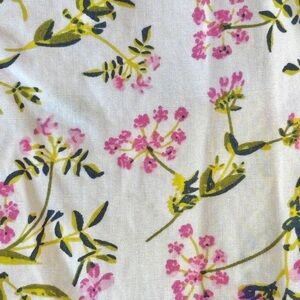 J. Crew 3/4 Sleeve Floral Blouse XS